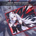 thumbnail image 5 of EISA P047S Anime Gaming Mouse Pad - Smooth Lycra Surface, Anti-Slip Rubber Base, Spill-Resistant, Durable 5mm Thick Design, 13 x 10 inches, Black, 5 of 6