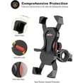 thumbnail image 2 of MKK Fahrrad Handyhalterung Universal Motorrad Handy Halterung para 3,5-6,5 pulgadas S, 2 of 5