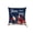 A, variant on 2 Pack 18x18 Inch Patriotic Throw Pillow Covers, Happy July 4th God Bless America Pillow Cases, Independence Day Decor, Cotton Linen Invisible Zipper, Red White Blue