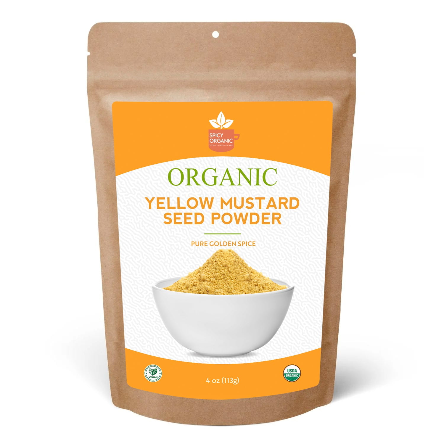 Organic Yellow Mustard Seeds – Certified USDA Organic - The