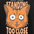 thumbnail image 3 of CafePress - You Are Standing Too Close Cat Pajamas - Women's Short Sleeve Print T-Shirt and Pants Dark Cotton Pajama Set, 3 of 7