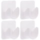 thumbnail image 1 of GOOHOCHY 4 piezas de tensión de ducha varilla de pared de pared adhesiva soporte de varilla de varilla de resistencia pesada gancho de varilla, 1 of 8