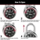thumbnail image 5 of Candado combinado Master Lock 1500T, 5 of 6