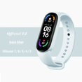 thumbnail image 3 of Correa para Xiaomi Mi Band 7 6 correas de reloj Miband6 NFC silicona de alta calidad correa de repuesto mi band 7 6 3 4 5 bandas deportivas de reloj, 3 of 5