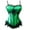Green, variant on Aofany Women's Gothic Shoulder Straps Tank Overbust Corset Bustiers Plus Size Corsets For Women Bustier Lingerie Costume Bustier Top Gothic Shapewear Sexy Underwear