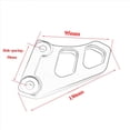thumbnail image 4 of 2X Motorcycle Chain Guide Guard for TW200 200 2005-2021 XT225 2005-2007 XT250 2008-2021 Dirt Bike(Black), 4 of 4