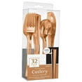thumbnail image 2 of Gold Premium Cutlery, Pack of 32, 2 of 2