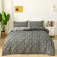 thumbnail image 5 of bedding bedding craft solid color cut flower square   home textile quilt cover three-piece set, 5 of 5