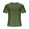 thumbnail image 3 of Mens Big & Tall T Shirts, Short Sleeve Shirts for Men Summer Casual Slimming Fit Solid Color Athletic Workout Quick Dry Crewneck Tees T Shirts S-5XL, 3 of 5