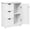 White, variant on Bathroom Storage Cabinet with 4 Drawers and 1 Cupboard, Entryway Home Decor Furniture Towels Storage Organizer Unit, White