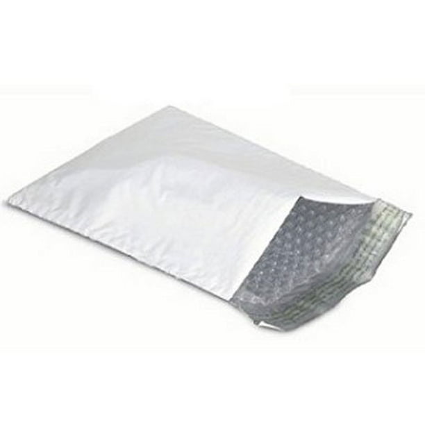 25 7.25x12 Poly Bubble Mailers Padded Envelope Shipping Bags Usable 7.