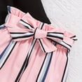 thumbnail image 5 of NOLDARES Newborn Baby Girl Fall Winter Clothes Infant Girls Outfits Ribbed Ruffled Long Sleeve Romper Bodysuit Pants Headband Set(Pink,0-3 M), 5 of 9