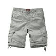 thumbnail image 7 of Matchstick Men's Cotton Cargo Shorts Loose Utility Outdoor Shorts with Multi Pockets, Sizes S-6XL, 7 of 7