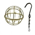 thumbnail image 2 of Xihbxyly Comedero Metálico para Pájaros, Jaula Colgante Resistente, Soporte para Bolas de Grasa, Ideal para La Búsqueda de Alimento Al Aire Libre, Ayuda para La Fauna Silvestre, Regalo para Observado, 2 of 2