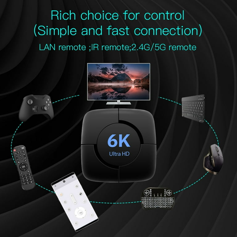 android tv box net tv receiver ott set top box 4gb 64gb android