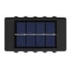 thumbnail image 1 of Aplique Solar de Pared para Exteriores, Impermeable, para Decoración de Jardín, Luces de Pared Hacia Arriba y Hacia Abajo, Impermeable, para Bañador de Pared Externo, Lámpara Solar, 1 of 5