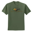 thumbnail image 2 of Wild Bobby, Make It My Mustang Vintage Ford Honeycomb, Cars and Trucks, Men Graphic Tee, Military Green, XX-Large, 2 of 4