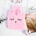 thumbnail image 5 of MOQIN Large Hot Water Bottle with Cover,Natural Rubber Hot Water Bag, Soft Fleece Cover for Pain Relief, Neck and Shoulders & Warm Cosy Nights,Removable Hot Cold Pack Hot Water Bed Warmer, 5 of 5