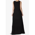 thumbnail image 2 of TheMogan Women's PLUS Sleeveless Scoop Neck Tiered Jersey Relaxed Fit Long Maxi Dress, 2 of 6