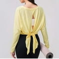 thumbnail image 2 of EDFBUYKRS Fall Blouses for Women V Neck Dressy Casual Eyelet Shirts Long Sleeve Button Tops L, 2 of 4