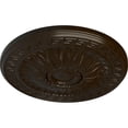 thumbnail image 3 of Ekena Millwork 20"OD x 1 3/8"P Randee Ceiling Medallion (Fits Canopies up to 3 7/8"), Hand-Painted Bronze, 3 of 6