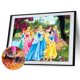 thumbnail image 1 of Cuadros Decorativos 5D bricolaje completo taladro diamante pintura Blancanieves punto de cruz Kits (L1969) Ehuebsd embutido en tela, 1 of 1