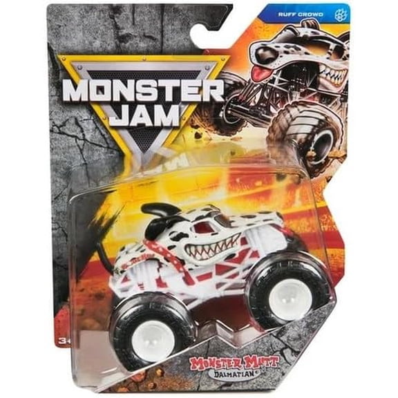 Monster Jam Monster Ruff Crowd Mutt Dalmatian Series 42
