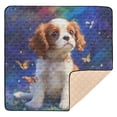 thumbnail image 6 of WOBOGO King Charles Spaniel Dog Baby Playmats Extra Large Waterproof Rollable Activity Pads for Toddlers 50×50inch, 6 of 7