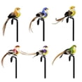 thumbnail image 4 of 12 PCS Bird Themed Miniature Tree Ornaments Set Adorable Garden Animal Decorations For Home Perfect For Small Trees Seasonal Celebrations, 4 of 7