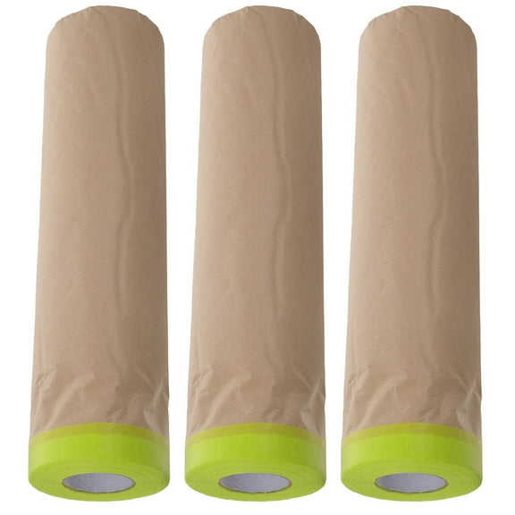 CHICHUMID Paper Masking Film Beige 3 Rolls 19.00X6.50X6.50Cm