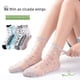 thumbnail image 5 of Calcetines de verano para mujer, medias finas de seda de cristal, calcetines transparentes de seda de cristal, encaje dulce, 5 of 6