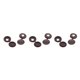 thumbnail image 5 of Kearding 100 unids/set elástico conectado hace que el de tapa decorativa de tornillo conveniente elástico conectado sea marrón Type1 NO1, 5 of 6