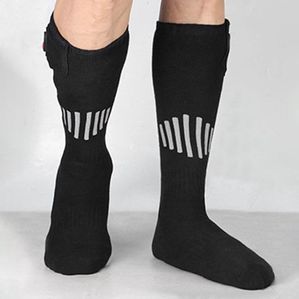 Hombres Mujeres, calcetines térmicos, medias largas, lavables, cómodos, calcetines cálidos de invierno, gruesos para actividades al aire libre, clima Negro shamjiam Calcetines calentadores de pies
