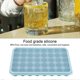thumbnail image 4 of 40-Grid Silicone Ice Cube Mold, DIY Ice Cube Maker Mold with Removable Lid, Kitchen Accessories, Green, 4 of 5