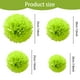 thumbnail image 5 of Advancent Juego de 1 Uds. De decoraciones de flores de papel verde de 7,8 pulgadas para fiesta de cumpleaños, bolas de papel con pompón, bolas Kits de decoración para fiestas Verde 10 pulgadas, 5 of 6