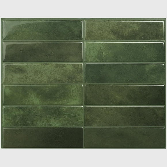 Smart Tiles Tuiles autocollante murale, Morocco Sefrou, Pqt-4, 11.43in x 9in