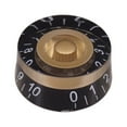 thumbnail image 6 of 4PCS Black Gold Guitar Speed Control Knobs Volume Tone Knob for Les Paul, 6 of 8