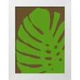 thumbnail image 1 of Tenoever, William 11x14 White Modern Wood Framed Museum Art Print Titled - Monstera Stylized II, 1 of 4