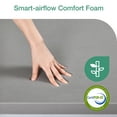 thumbnail image 3 of Novilla Repose 14" Firm Memory Foam Mattress, Queen Size, 3 of 10