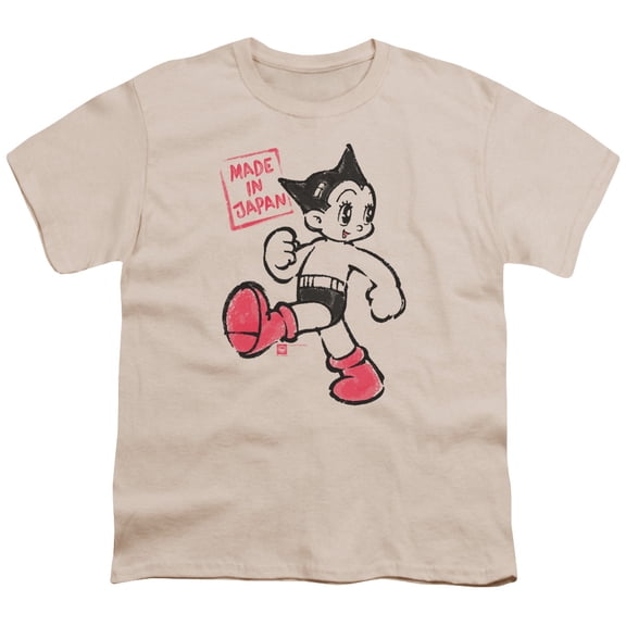 Astro Boy Made In Japan S/S Youth 18/1 T-Shirt Cream