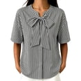 thumbnail image 2 of Bixock Women's Maternity Tops Short Sleeve Casual Pregnant Tops Crew Neck Maternity Shirts Soft Breathable Comfortable Maternity Clothings, 2 of 7