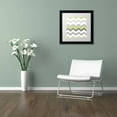 thumbnail image 3 of Trademark Fine Art "Calyx Chevron" Canvas Art by Color Bakery White Matte, Black Frame, 3 of 4