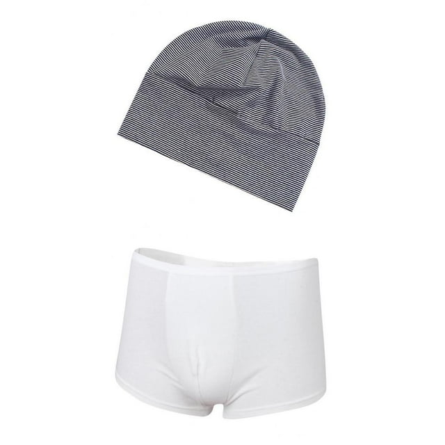 Sombrero elástico de siesta de fino, cubierta de ojos con ropa interior para hombres