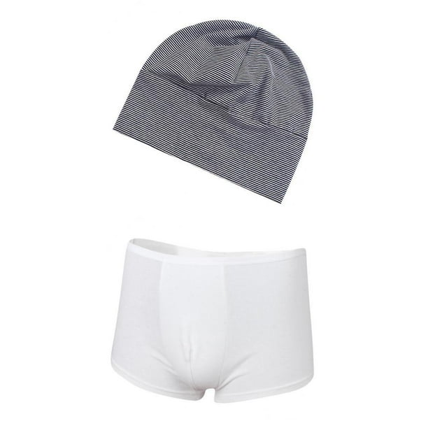 Gorro de dormir suave Yinane Unisex Algodón Boxers desechables para hombre