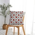 thumbnail image 5 of Pofeuu Insects Print Double-sided plush pillowcase Square Throw Pillow Covers Pillows Cover for Living Room Bedroom Sofa Couch Cushion Cover（No pillow core）-24"x24", 5 of 7