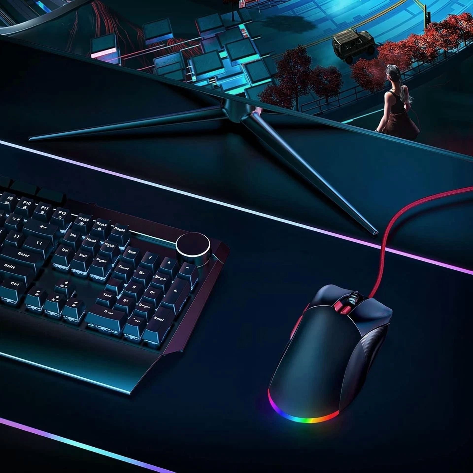 CIRCLE- Eksa Em500 Wired Gaming Mouse – Rgb, 8 Buttons, 12400 Dpi – New In Box