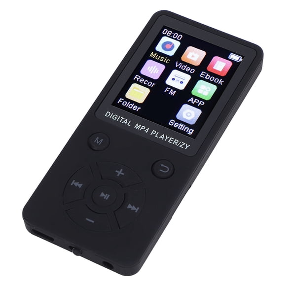 MP3 Player with BT 5.0 - 1.8 Inch Screen Portable Music Player with Speaker,FM Radio, Voice Recorder,5 Hours Playback ,Supports Expanded Up to 64GB