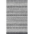thumbnail image 1 of Dynamic Rugs AZ247871990 2 x 4 ft. Aztec 7871 Rectangle Modern Area Rug - 990 Grey & Black, 1 of 1