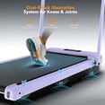 thumbnail image 5 of Kismom Walking Pad with Handle Bar & 8% Manual Incline, 2.5HP 2-in-1 Under Desk Treadmill for Home Office, 300 lb Capacity Portable Folding Treadmill with Remote Control & LED Display, 5 of 6