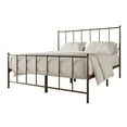 thumbnail image 2 of Castle Place Vintage Spindle Queen Metal Platform Bed, Brown, 2 of 8